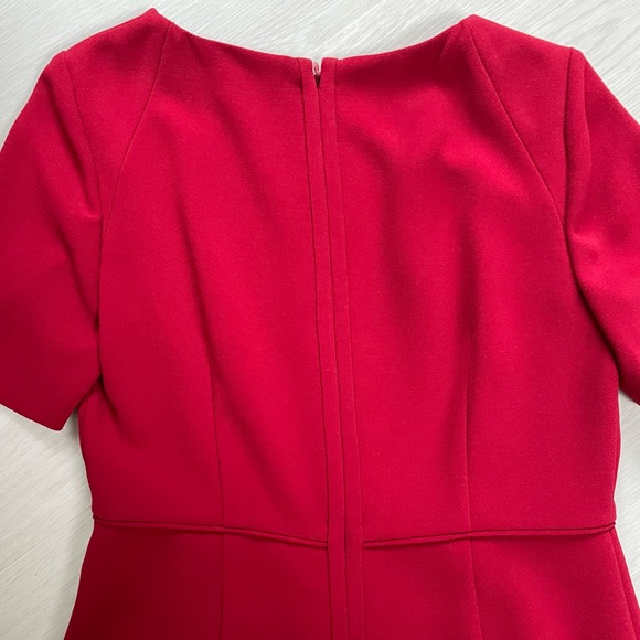 J. Crew Classic red dress, like new condition only worn once - Picture 11 of 13
